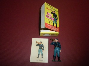 WARRIORS OF THE WORLD - BILL MASON UNION SOLDIER w/box and card MARX