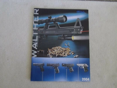 2004 WALTHER Gun Catalog - Image 1 of 4