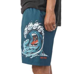 SANTA CRUZ Men's Screaming Wave Swim Shorts Small - Picture 1 of 2