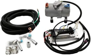 Juegos de compresores eléctricos de aire acondicionado DC 12V para aire acondicionado coche camión autobús automático - Imagen 1 de 15