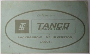 Tanco Agricultural Equipment Decal / Sticker, Approx 25cm Long - Picture 1 of 3