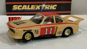 Slot Car Triang Scalextric C296 Bmw 3.0 Csl #11 Beige - Picture 1 of 6