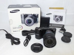 Boxed Samsung 20.3MP Digital Camera with 18-55mm Lens - Black (EV-NX210ZBSBUS) - Picture 1 of 4