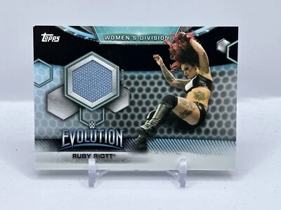 2019 Topps WWE Women’s Division Ruby Riott Evolution Mat Relic Black 3/5 - Image 1 of 2