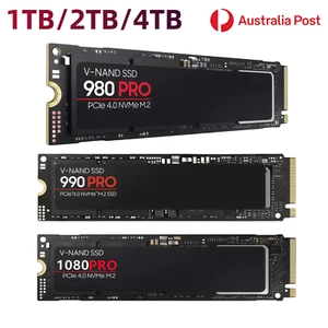 SSD MVME4.0 Protocol M.2 SSD 980PRO 990PRO PC Laptop Universal 1TB 2TB 4TB Game - Picture 1 of 10