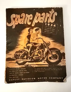 Vintage Harley Davidson Spare Parts Catalog 1941 to 1954-61: See Note Below - Picture 1 of 13