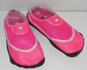 Youth Lifeguard Water Shoes Pink Slip On Size 2/3 - Picture 1 of 6