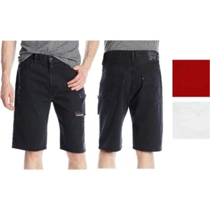 Levi's Men's 569 Loose-Fit Straight Denim Jean Shorts - Picture 1 of 35
