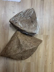 12 Inch Coconut Replacement Liner For Hanging Baskets (lot Of 27 Pieces) - Picture 1 of 4