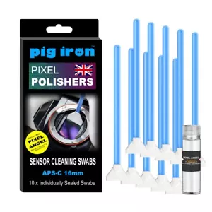 Pig Iron APS-C Sensor Cleaning Kit w/ Pixel Polishers Swabs & PIXEL ANGEL fluid - Picture 1 of 7