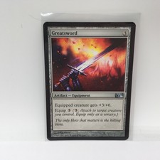 Greatsword 209/249 M12 Core Set MTG Gray Common Near Mint