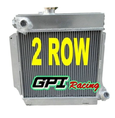  Radiador de aluminio PARA BMW E10 2002 1802 1602 1600 1502 TII/TURBO MT 1966-1977 Foto 1 de 4