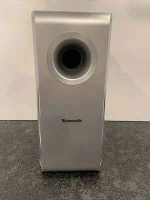 Subwoofer de sonido envolvente de cine en casa Panasonic modelo SB-W440 plateado usado en excelente estado funciona Foto 1 de 4