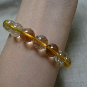 Cristal natural brasileño, pulsera de cristal para el cabello, pulsera para damas, transfe de suerte - Imagen 1 de 10