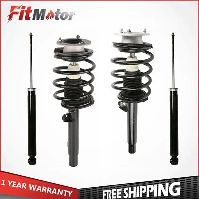 Front & Rear Shocks Struts Assembly For 01-05 BMW 325Ci 330i 330Ci Left Right Foto 1 de 4