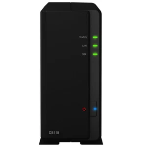 DiskStation Synology NAS DS118 DDR4 1GB 4-Core 1,4 GHz 1x BAY Nas - Bild 1 von 5