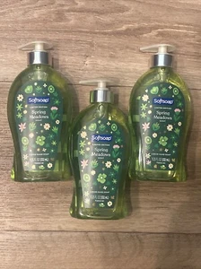 3 Pack SOFTSOAP SPRING MEADOWS Liquid Hand Soap 11.25oz Pump Bottles Limited Ed - Picture 1 of 3