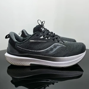 Saucony Echelon 9 Black Running Sneakers Men's 9.5W Wide – Cushioned Gorp Style - Picture 1 of 9