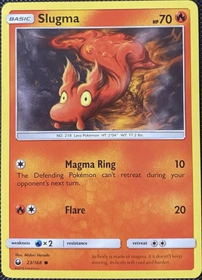 Slugma 23/168 Sm-Celestial Storm Regular - Pokémon Card - Image 1 of 2