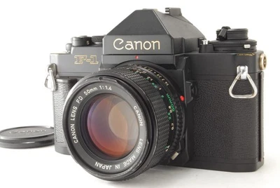 Canon NEU F-1 Eye Level 35mm Filmkamera NewFD 50mm f/1.4 【Near... - Bild 1 von 4