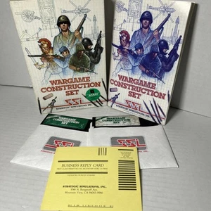Wargame Construction Set (Atari 400) Strategic Simulation Inc. Home Computer Gam - Picture 1 of 6