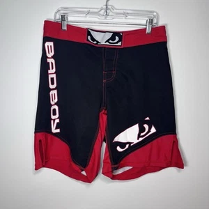 Bad Boy Legacy II Fight Shorts Men Medium Black/Red UFC MMA Grappling Kickboxing - Picture 1 of 14