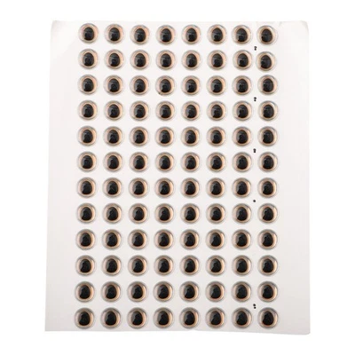 100 Pz 3D-olografico Esca Artificiale Occhi For Esche Adesivi Ricambi Durevole - Immagine 1 di 4