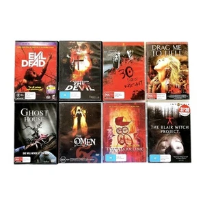 Horror Theme 8 x Movie Bundle DVD Evil Dead, 30 Days of Night, Region 4, VGC - Picture 1 of 24