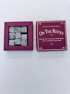 On The Rocks - Whiskey Kühlsteine Set 9 Granitsteine Made In Iceland - Bild 1 von 3