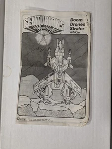 De colección Centurions Strafer Doom Drone Manual de Instrucciones Kenner 1986 - Imagen 1 de 6