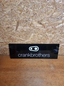 Crank Brothers Cycle Accessories Advertsing Showroom Sign Bicycle - Foto 1 di 6