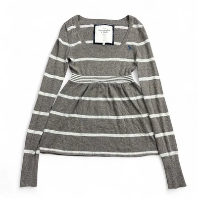 Babydoll vintage Y2K Abercrombie & Fitch manga larga top para mujer grande Bella Swan Foto 1 de 4