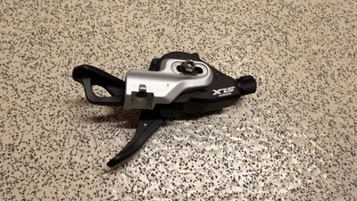Shimano SLX SL-M670-B left shifter 2/3 speed 10s I-Spec B used working(H12) - Image 1 of 2