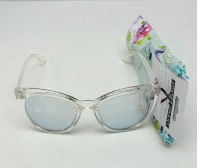 Foster Grant Clear Sunglasses With Pouch 43957FGX000 MCV NEW See Description - Image 1 of 4