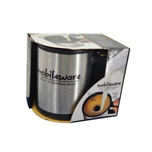 Mobileware 8oz Self Stirring Mug Auto Mixing Coffee Cup Electric Lazy Tea Mug - Picture 1 of 7