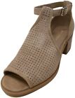 Koolaburra By Ugg Women's W Ashlyn Suede Heeled Sandals/Shoes 9 Med Taupe $84.99