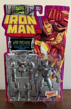 NEW Iron Man WAR MACHINE w/ Shoulder Mount Cannons Action Figure 1994 Toybiz
