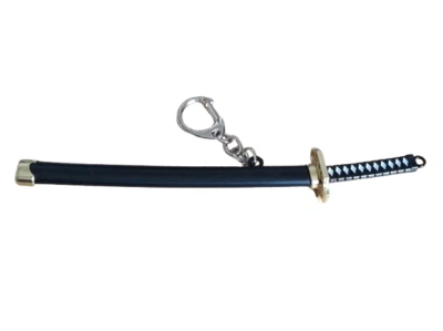 MARKENLOS Samurai Schwert Schlüsselanhänger Katana Anhänger ca.15cm NEU