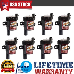 8Pack High Performance Ignition Coils For Chevy Silverado GM LQ4 LQ9 LS UF262 - Picture 1 of 17