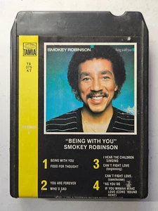 SMOKEY ROBINSON Being with You 8 Track - Tested - Imagen 1 de 1