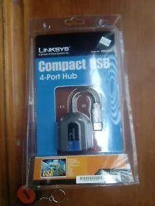 Cisco-Linksys USBHUB4C ProConnect Compact USB 4-Port Hub New Sealed Vintage NEW! - Picture 1 of 4