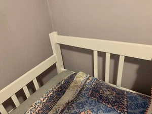 Red Barrel Studio Daybed frame with 3 rails. Under bed is 12 inches for storage. - Picture 1 of 4