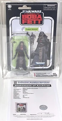 Star Wars BOBF VC279 Tusken Warrior Graded CAS 95 Uncirculated UV Case Upgrade - Image 1 of 4