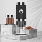 Portable Coffee Grinder Electric Usb Rechargeable Black V4t42807