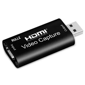 Mini 4K HDMI Video Capture Card USB 2.0 Phone Game Grabber OBS PC Live Streaming - Picture 1 of 11