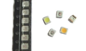 50x 2835 SMD LED 1W 3,4V  300mA 8000K universal  TV backlight  120-140° kaltweiß - Bild 1 von 1