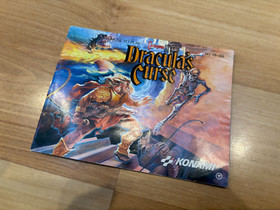MANUAL ONLY Castlevania III: Dracula's Curse -  Nintendo NES