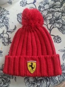 Gorro bobble rojo oficial Ferrari (RARO) - Imagen 1 de 4