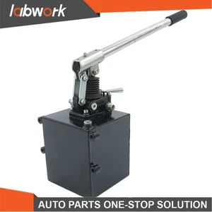 Labwork 5qt Hydraulic Hand Pump 2.7 CID With Valve - Double Acting System - Picture 1 of 20