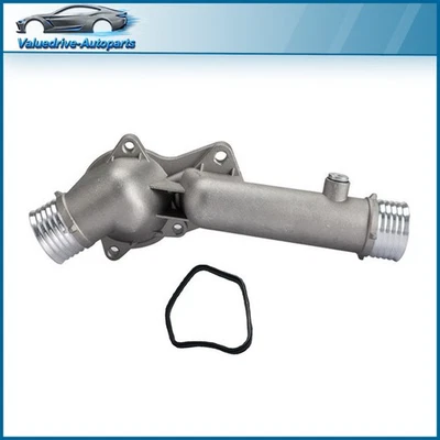 Carcasa termostato refrigeración refrigerante motor aluminio para BMW 528i E39 11531740478 Foto 1 de 4